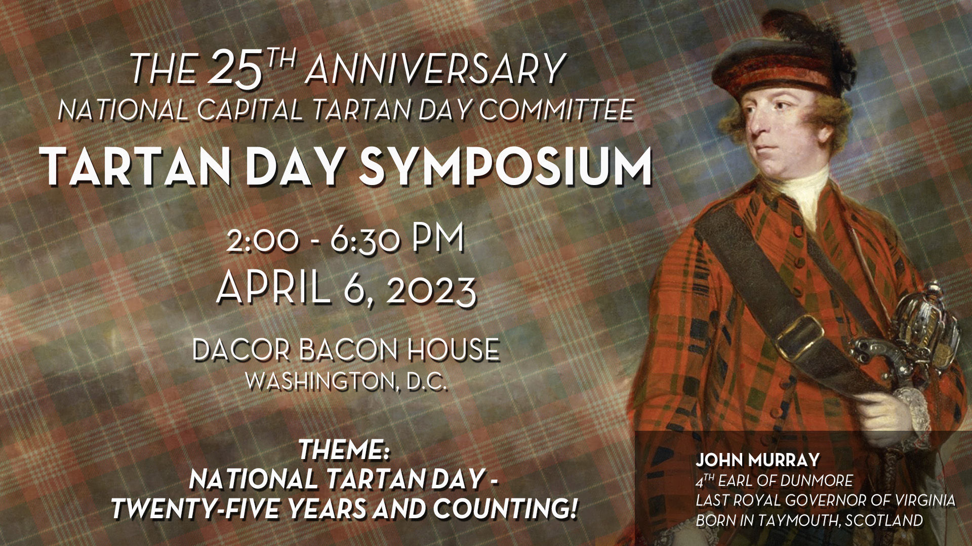 National Capital Tartan Day 2023 Symposium banner